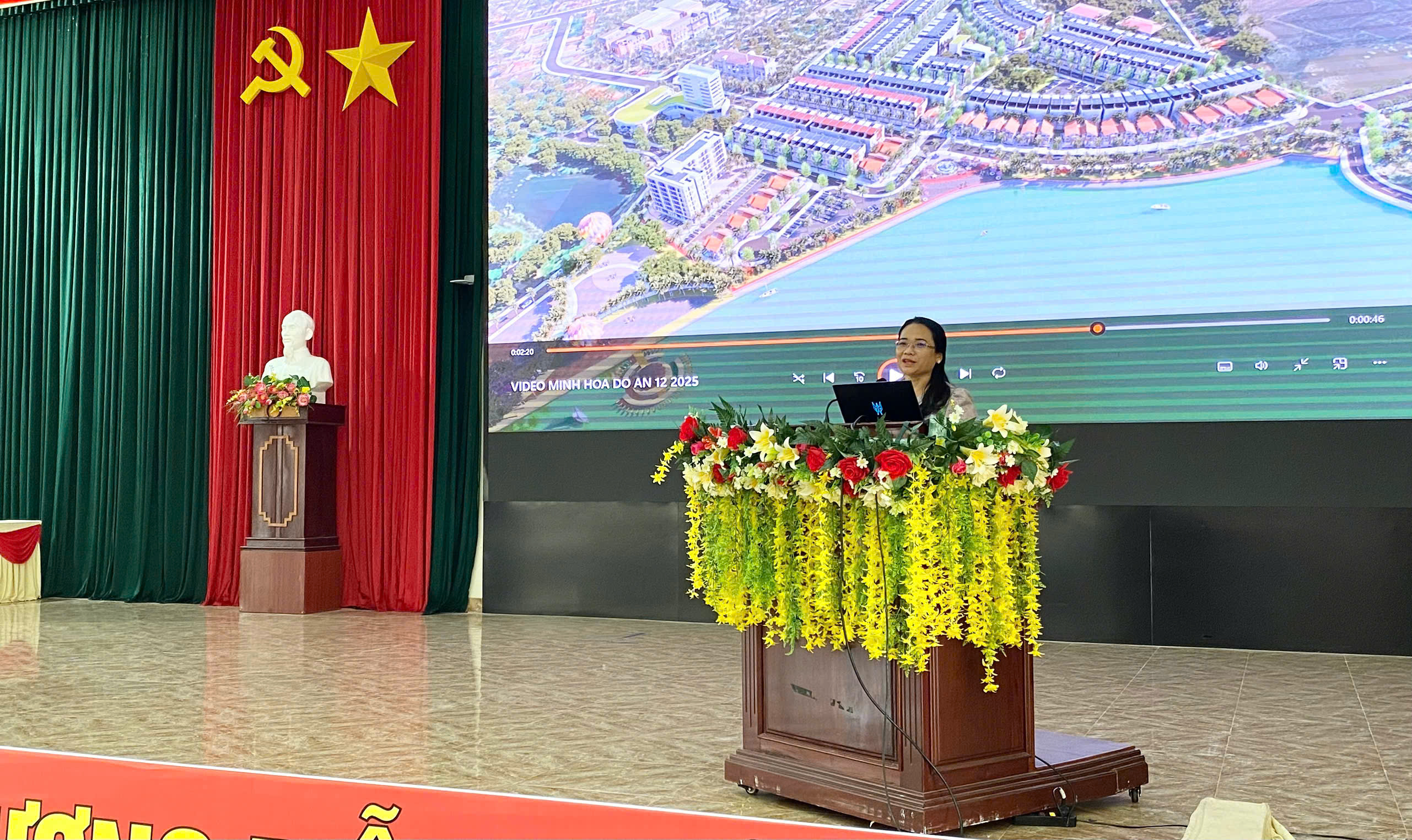 Sếp An phát biểu